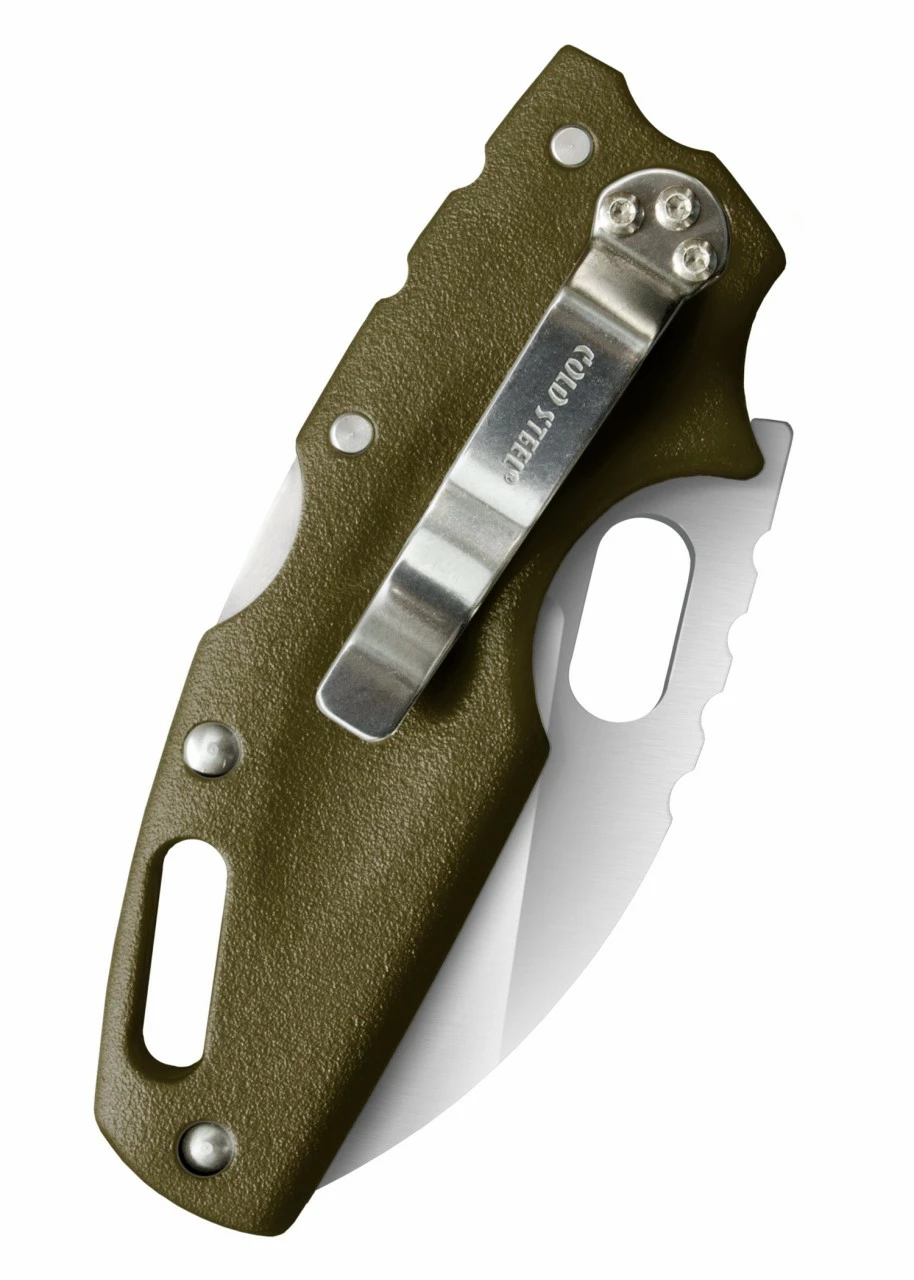Cold Steel Taschenmesser Tuff Lite, Glatte Schneide, Olivgrün – Bild 2