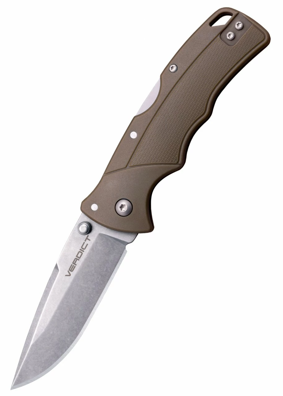 Taschenmesser Verdict, Spear Point, 4116SS, Flat Dark Earth Griff, Cold Steel