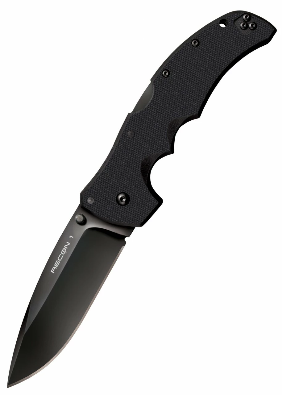 Cold Steel Taschenmesser Recon 1 Spear Pt., S35VN, Schwarz